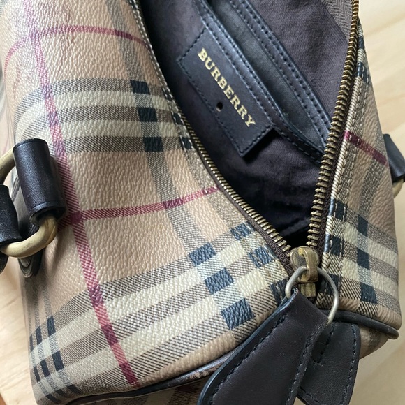 COPY - Vintage BURBERRY Satchel Handbag, medium - Picture 4 of 6